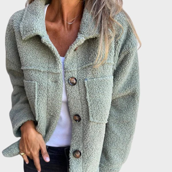 Nicoline | Kort uldjakke