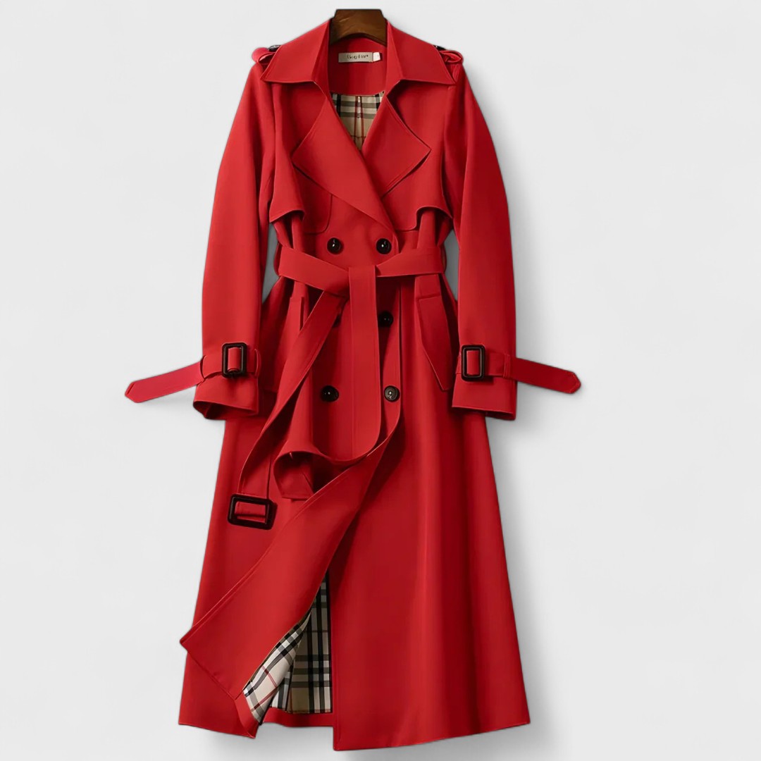 Noura | Elegant trenchcoat med tidløs stil