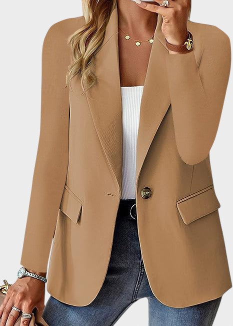 EDITH | Elegant farvet blazer