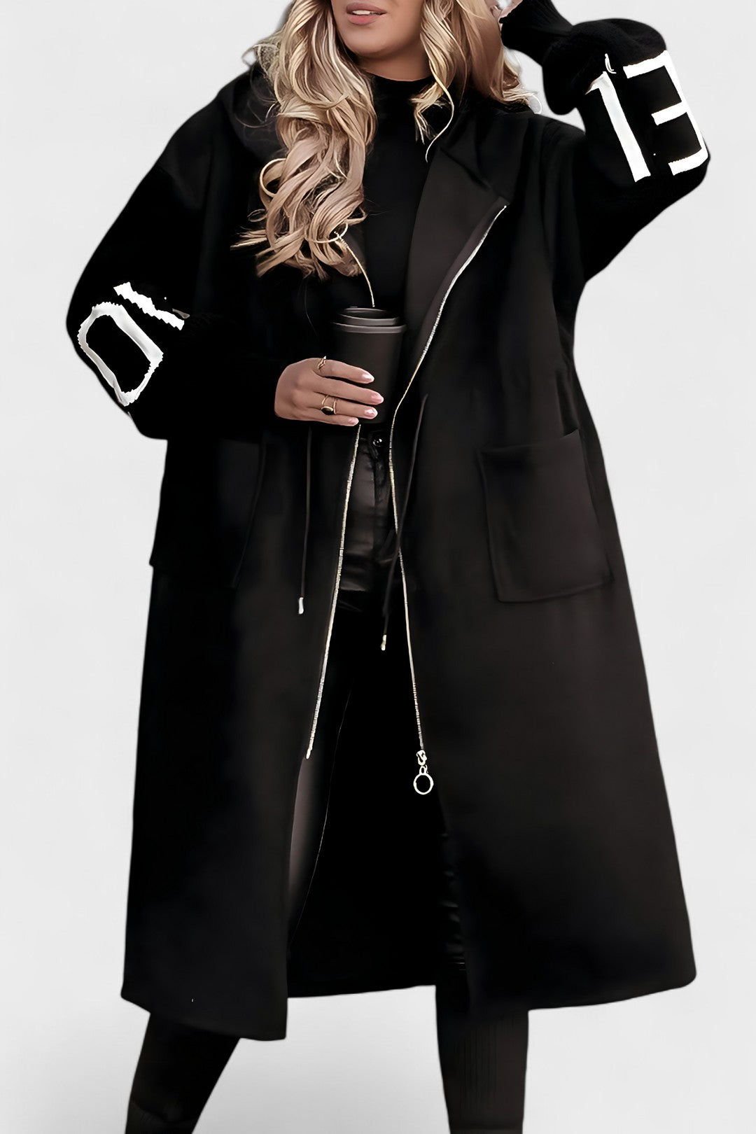 Edda | Elegant jakke med hætte