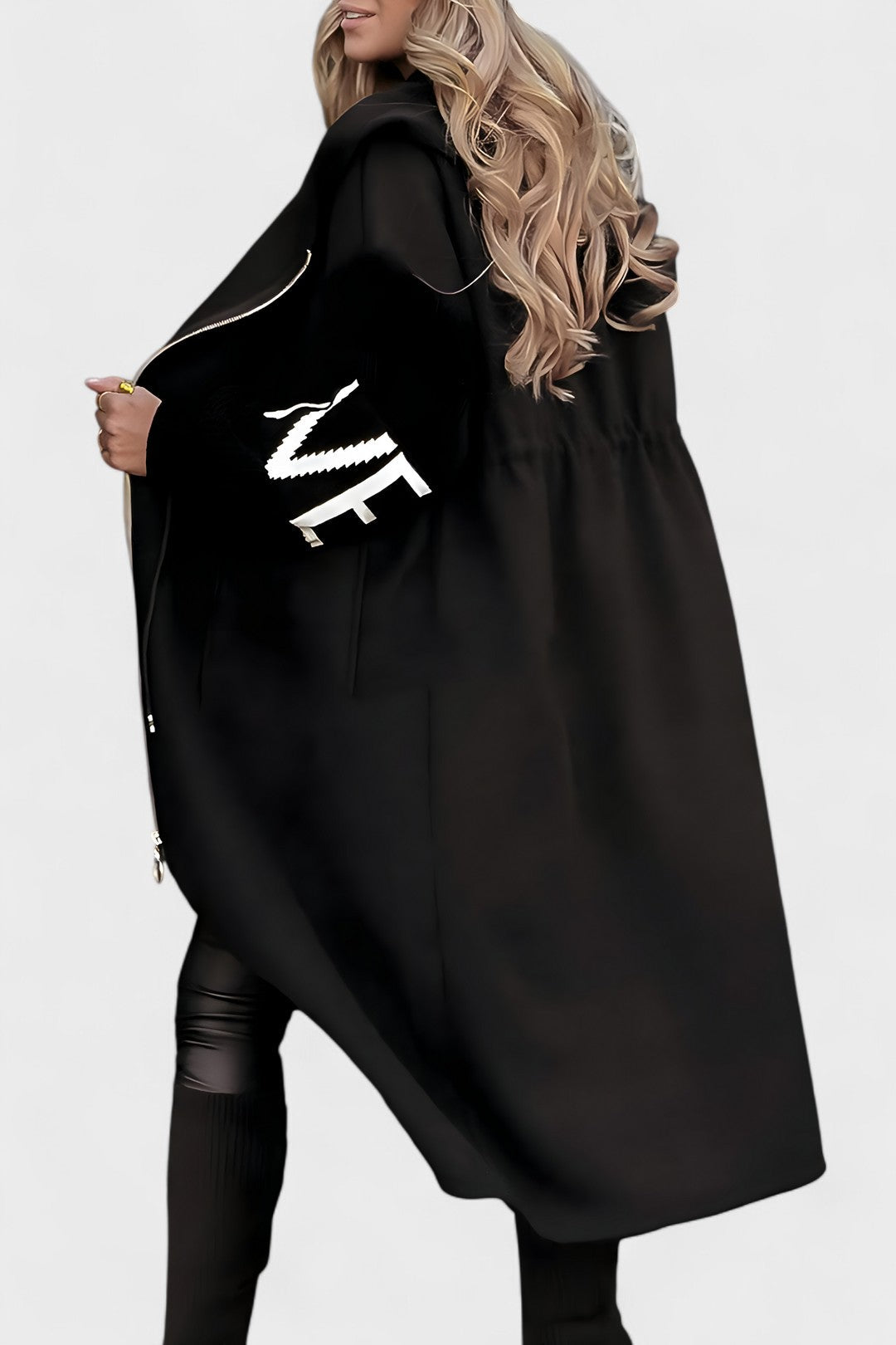 Edda | Elegant jakke med hætte