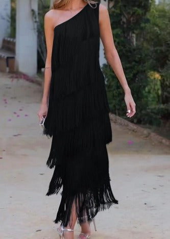 Anne | One-Shoulder Kjole