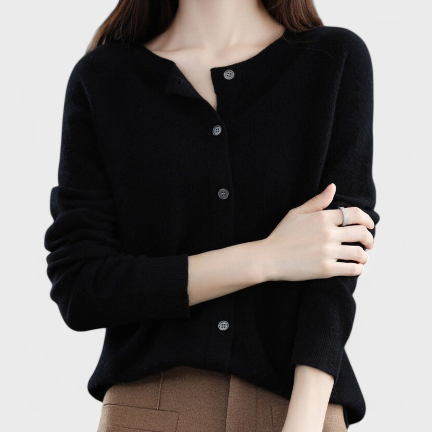 Lea | Blød cardigan i eksklusivt stof