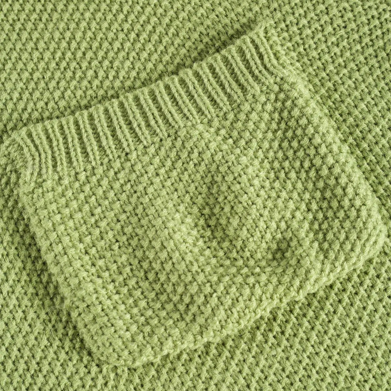 Idle | Blød cardigan i let håndstrikket materiale