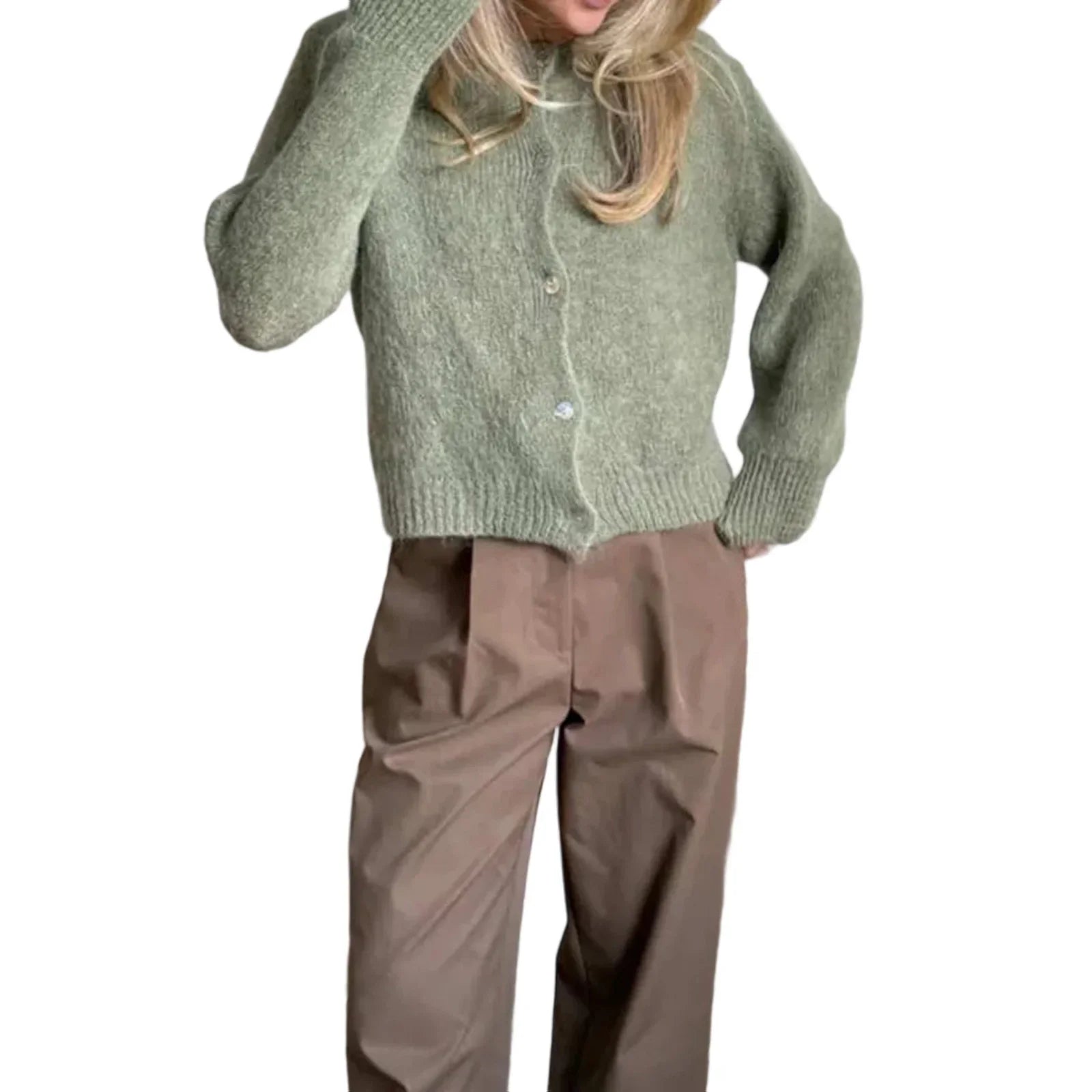 Alodia | Blød strikket cardigan