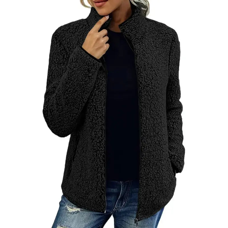 Tova™ | Elegant casual fleecejakke