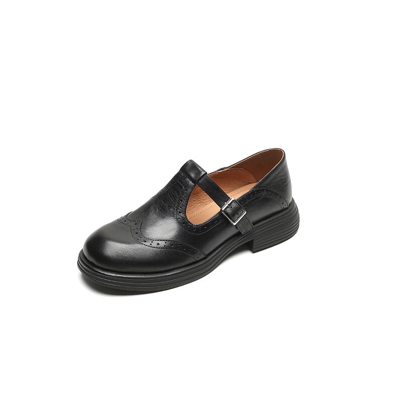 Nelia | Elegante sko i vintage læder