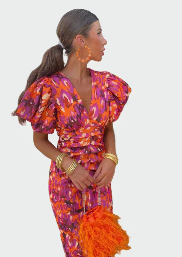 Mellem elegant kjole