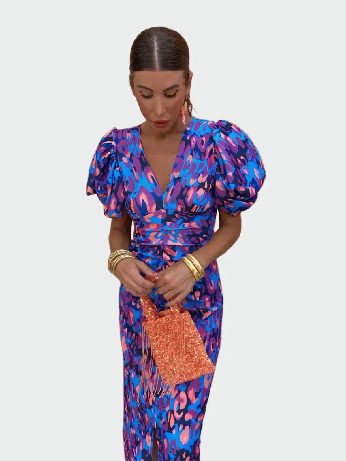 Mellem elegant kjole