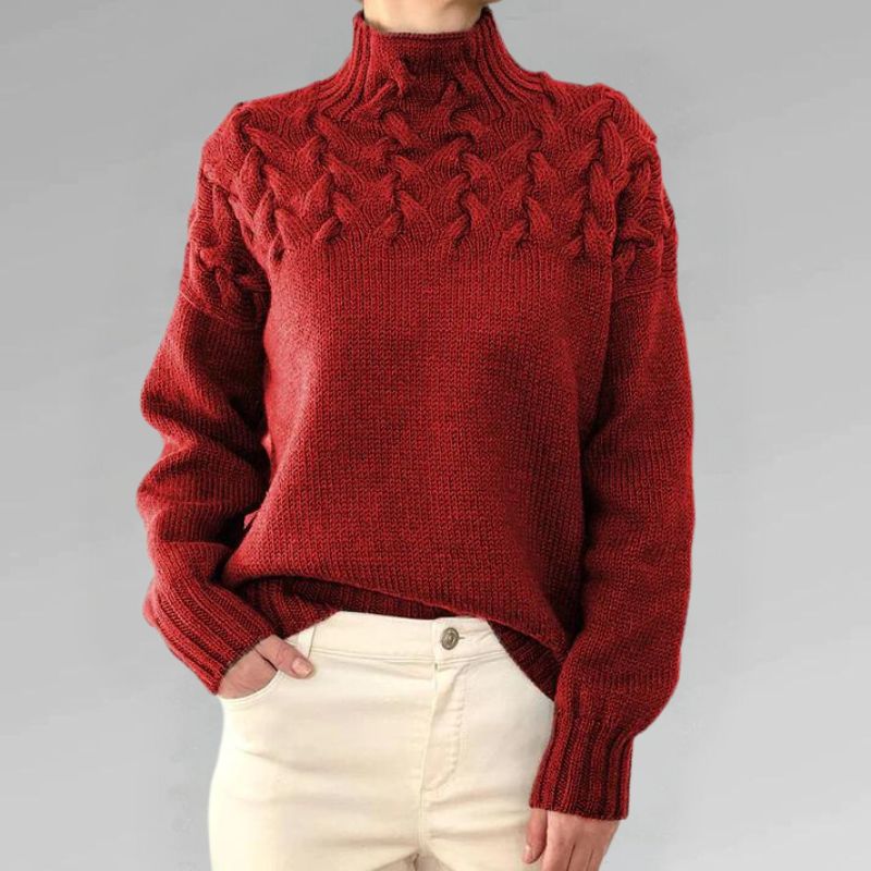 Erika | Rullekrave sweater