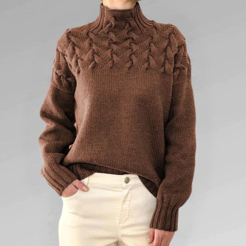 Erika | Rullekrave sweater