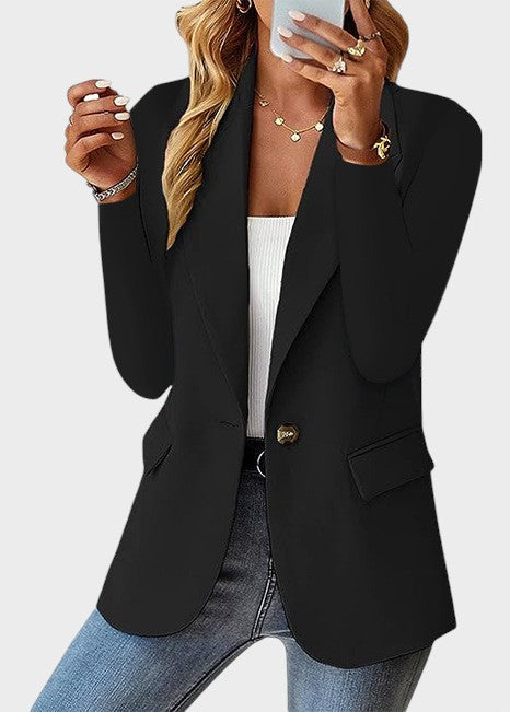 EDITH | Elegant farvet blazer