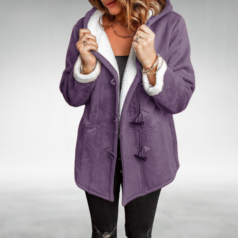 Amanda™ | Varm jakke med fleeceforing