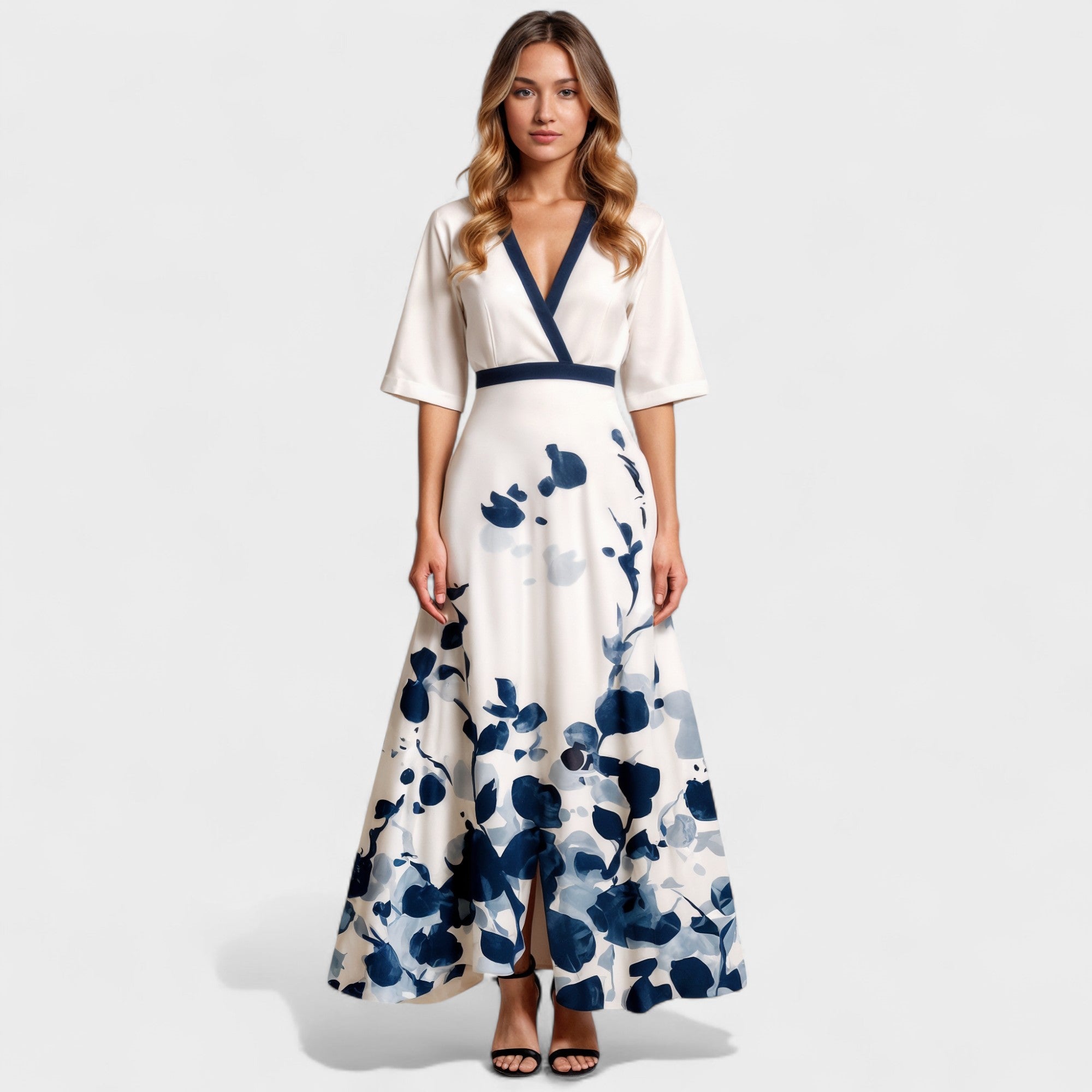 Lucie – Lange Kjoler med Blomsterprint