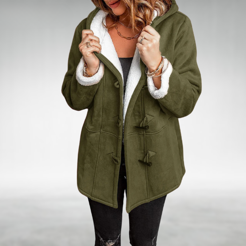 Amanda™ | Varm jakke med fleeceforing