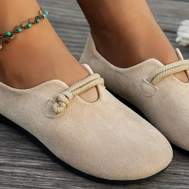 Raya | Enkle ballerinaer med raffinerede detaljer