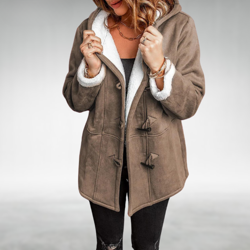 Amanda™ | Varm jakke med fleeceforing