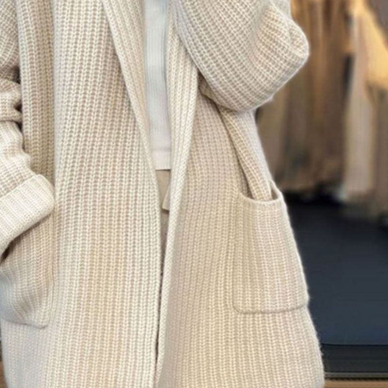 Irene™ | Strikket cardigan i uldblanding