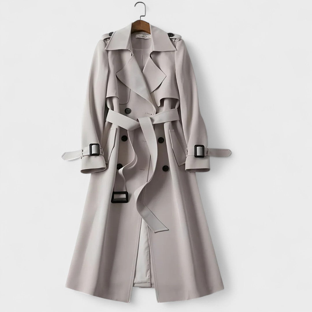 Noura | Elegant trenchcoat med tidløs stil