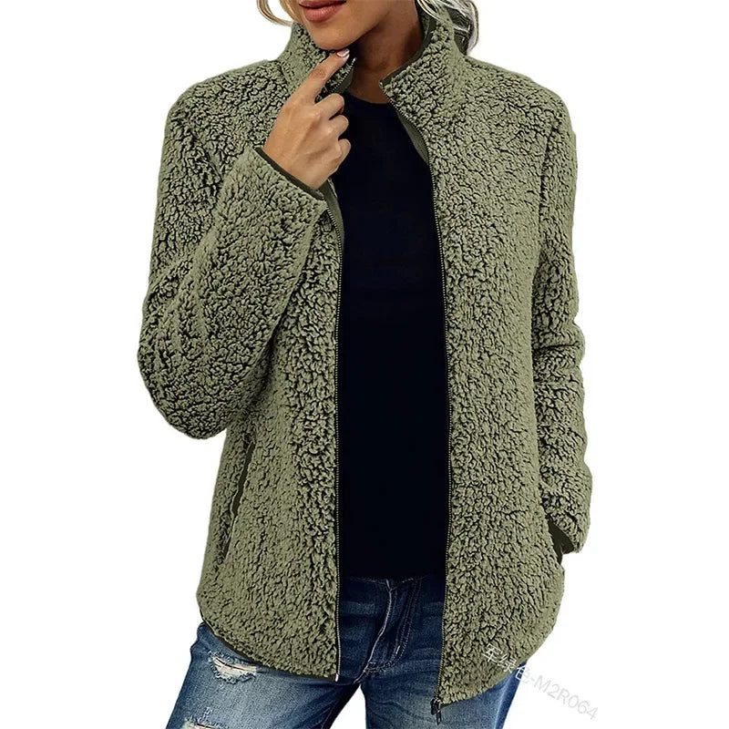 Tova™ | Elegant casual fleecejakke