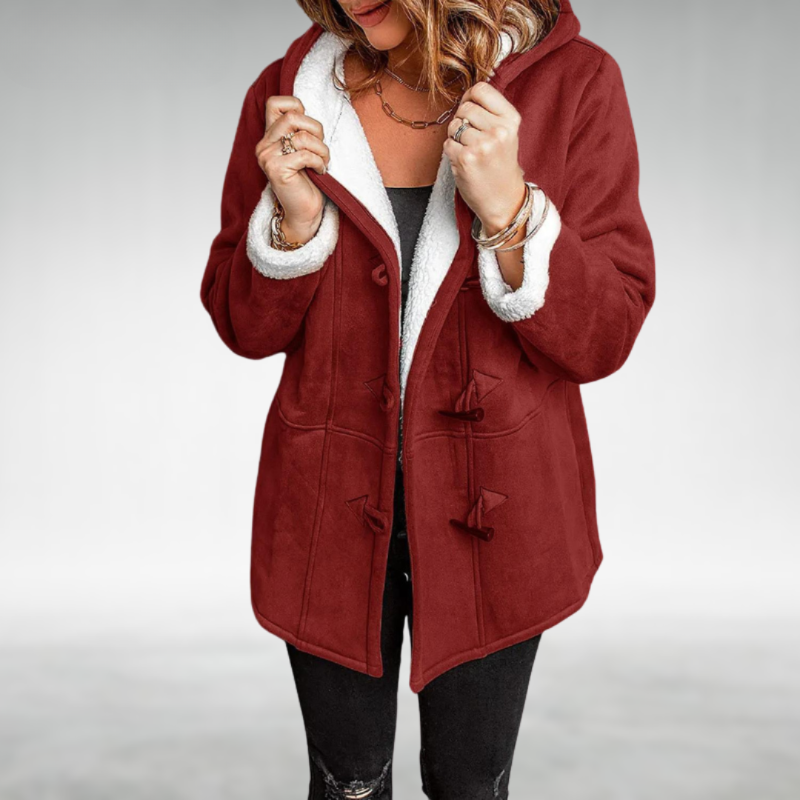 Amanda™ | Varm jakke med fleeceforing