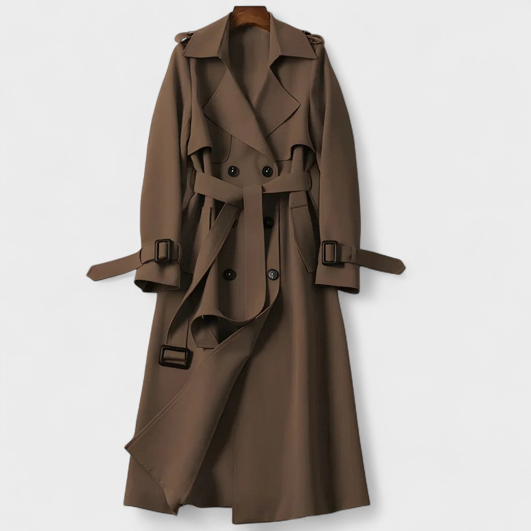 Noura | Elegant trenchcoat med tidløs stil