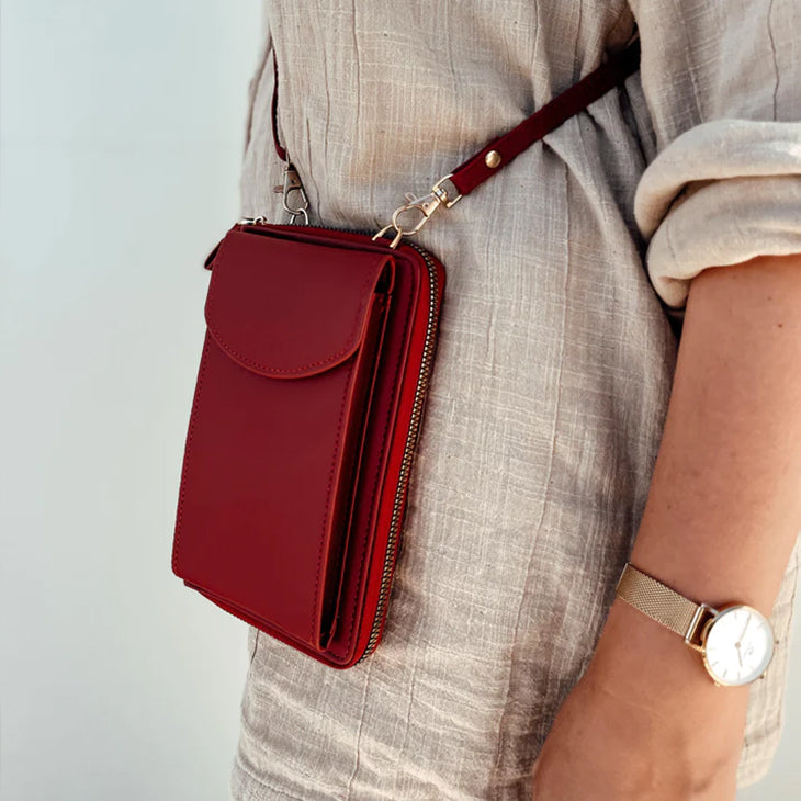 Crossbody Taske "Frie Arme" STL I Vegetabilsk Læder