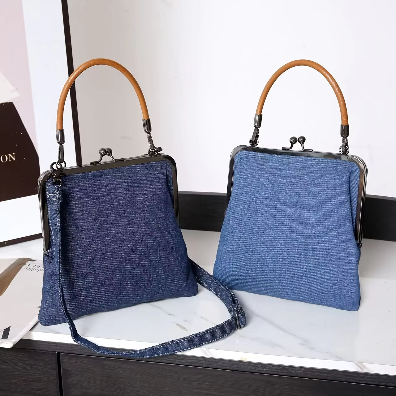 Premium Jeans Crossbody Taske