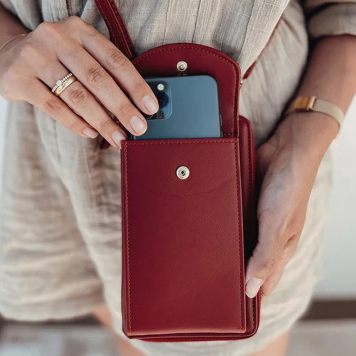 Crossbody Taske "Frie Arme" STL I Vegetabilsk Læder