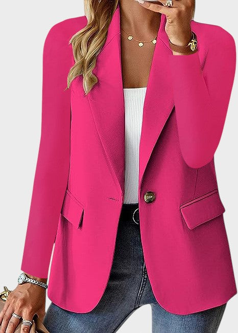 EDITH | Elegant farvet blazer