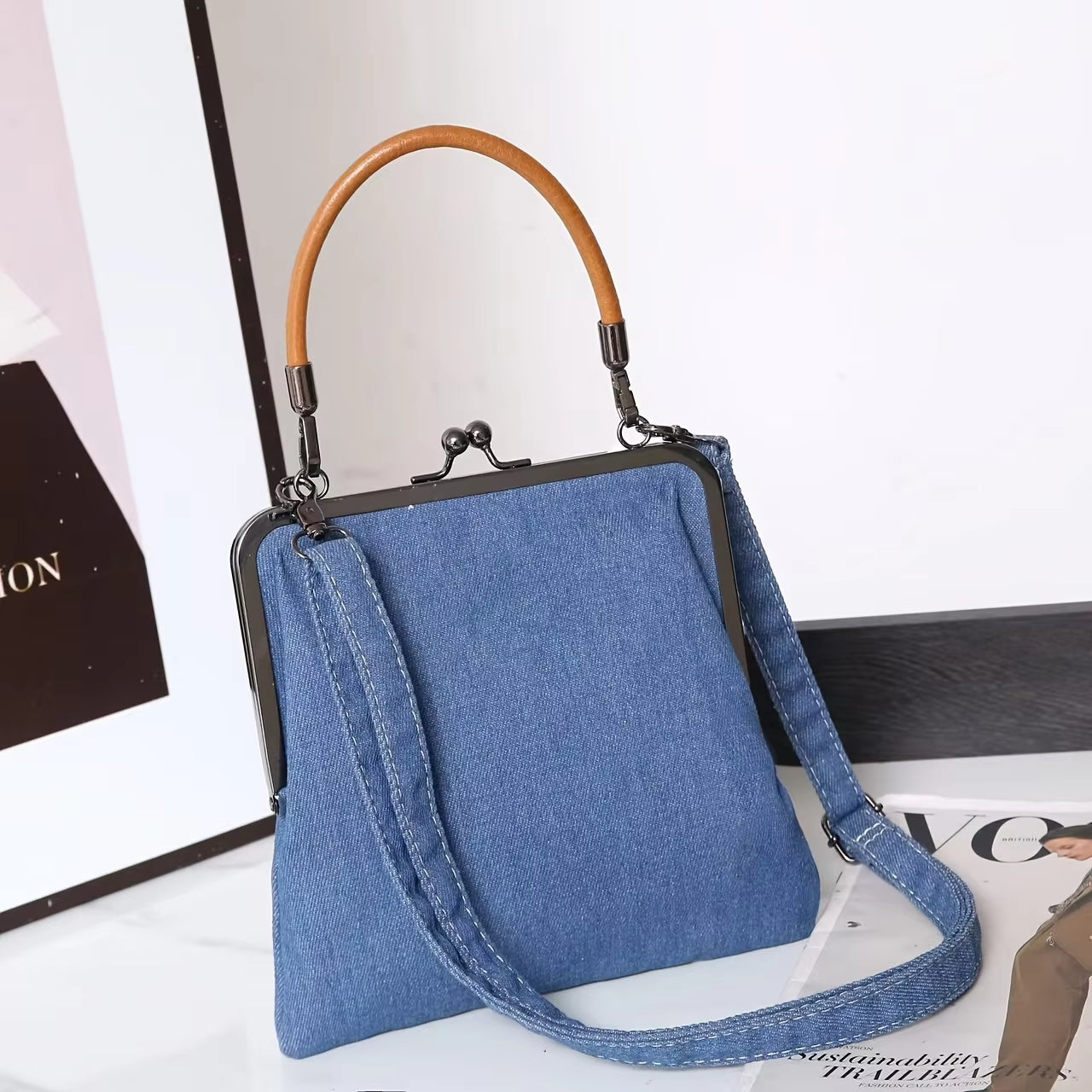Premium Jeans Crossbody Taske