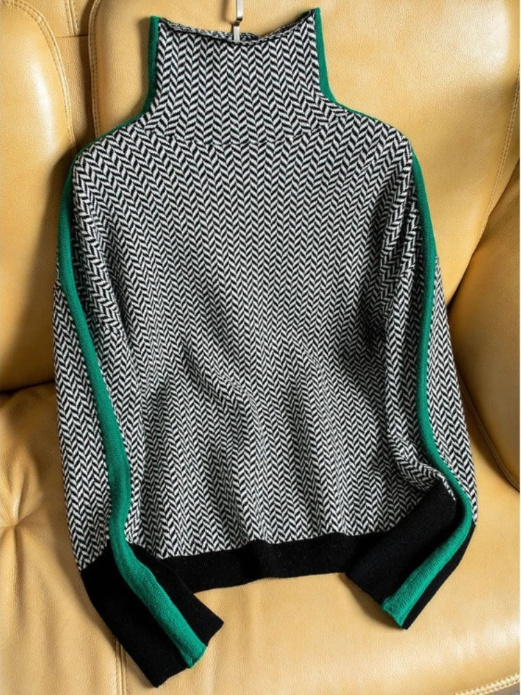 Emma | Stribet sweater