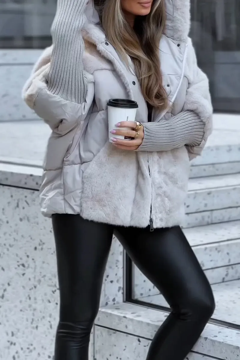 Áva - Elegant dunjakke