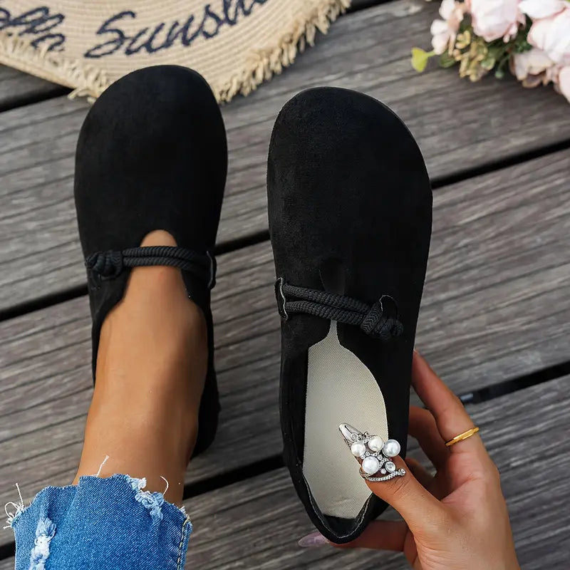 Raya | Enkle ballerinaer med raffinerede detaljer