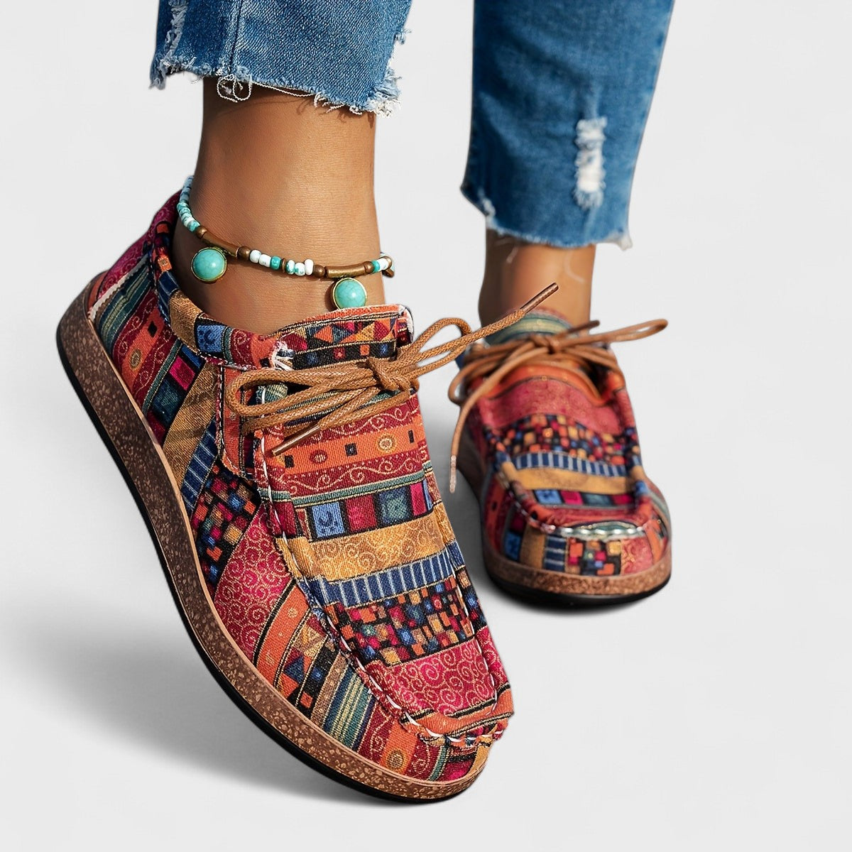 Tesea | Sneakers i åndbart stof