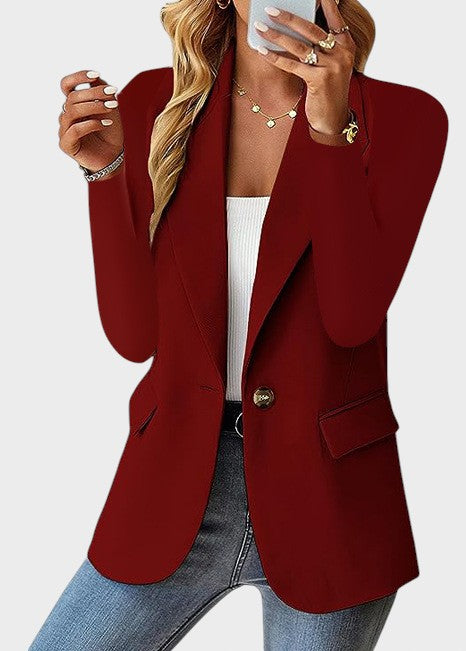 EDITH | Elegant farvet blazer