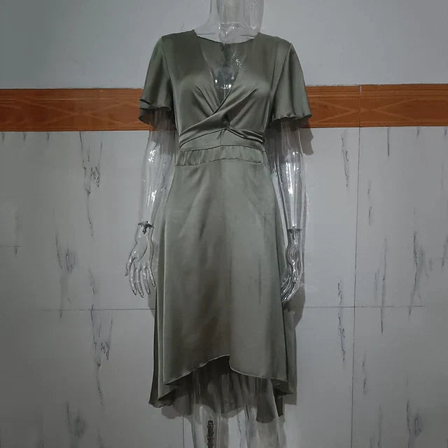 Eva | Rosewood Kjole