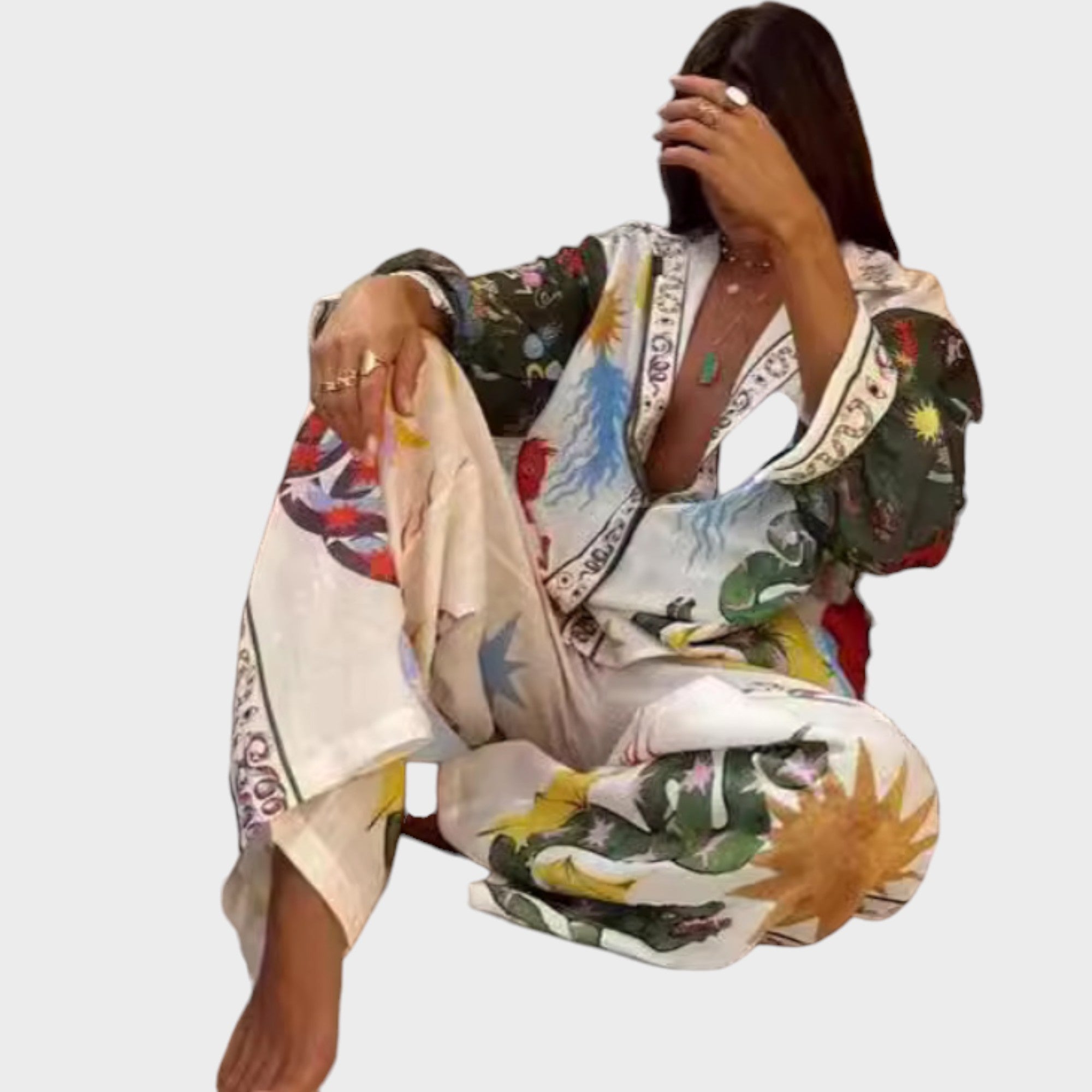 Stella - Elegant to-delt dameoutfit