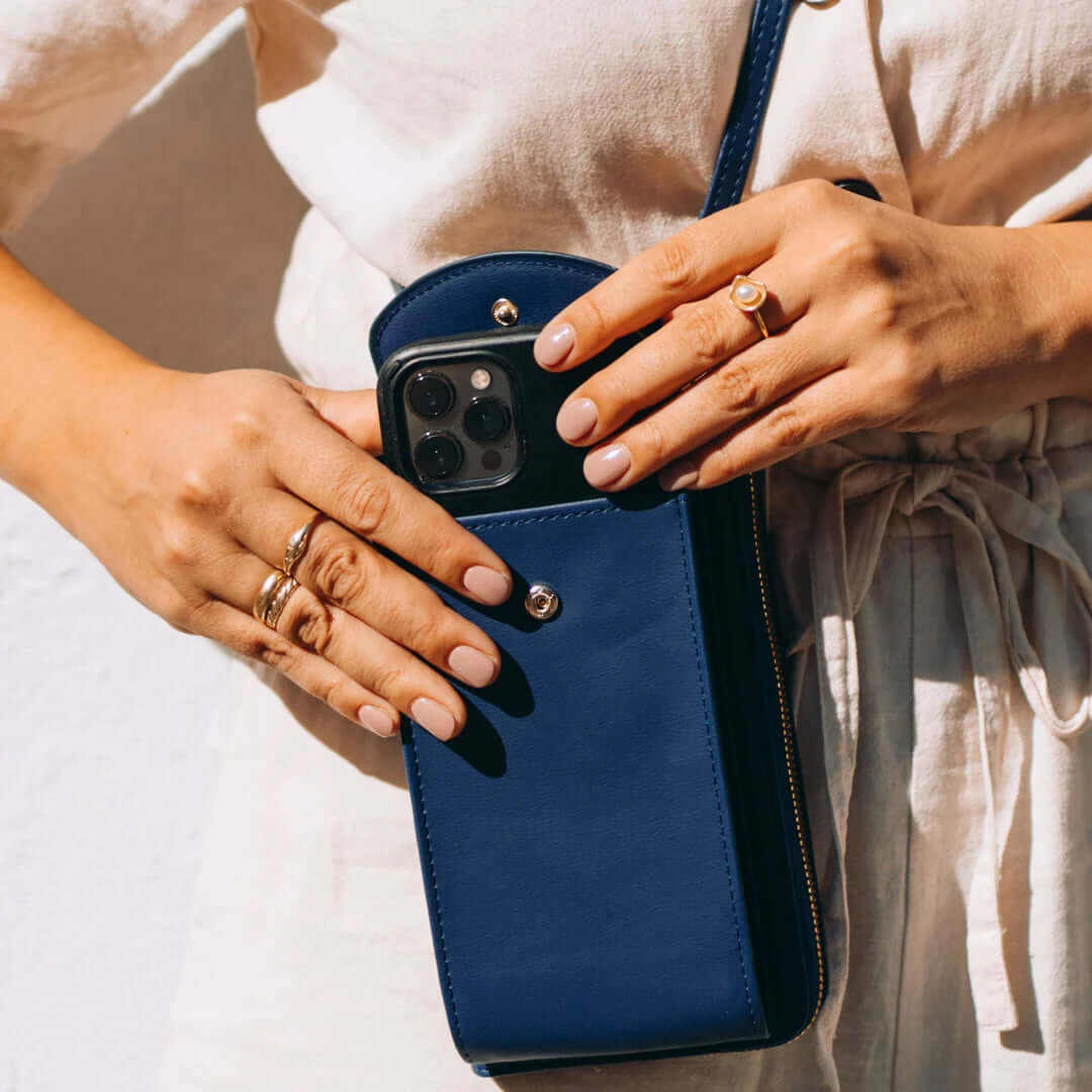 Crossbody Taske "Frie Arme" STL I Vegetabilsk Læder