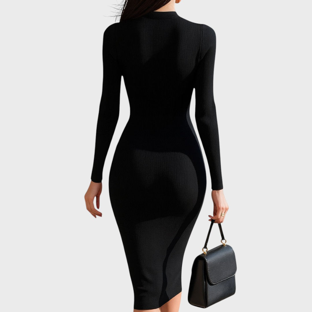 Vendula | Zip midi kjole