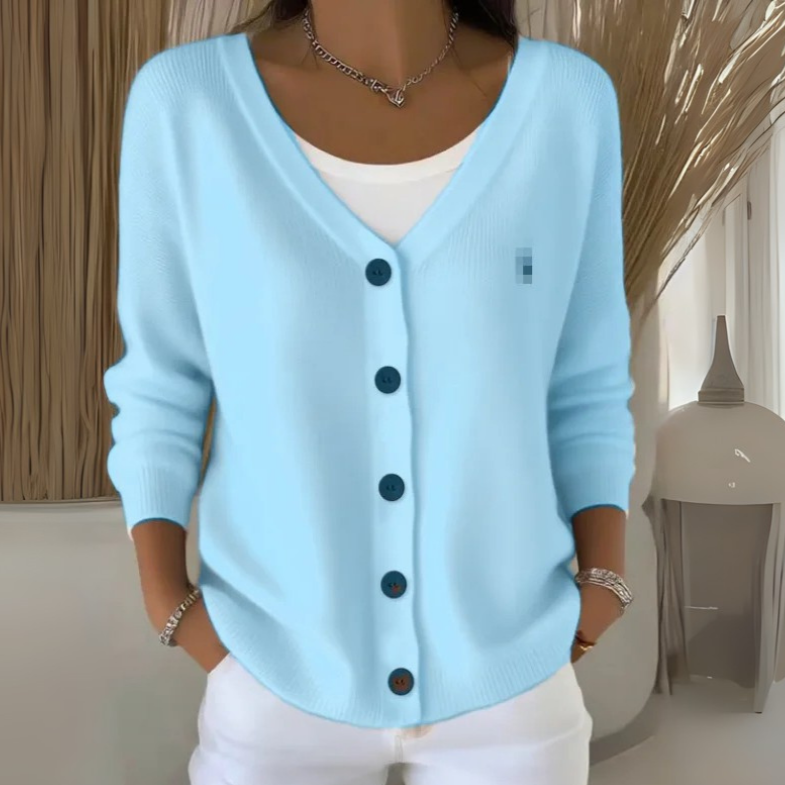Maida | Blød cardigan i let strik