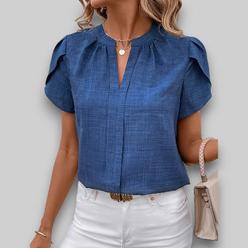 Maris Petal Sleeve Bluse