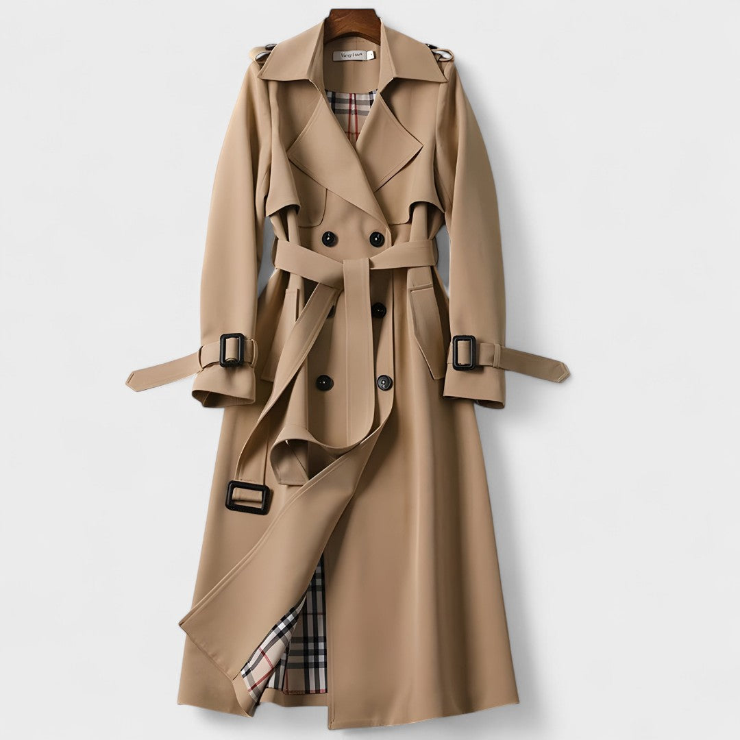 Noura | Elegant trenchcoat med tidløs stil