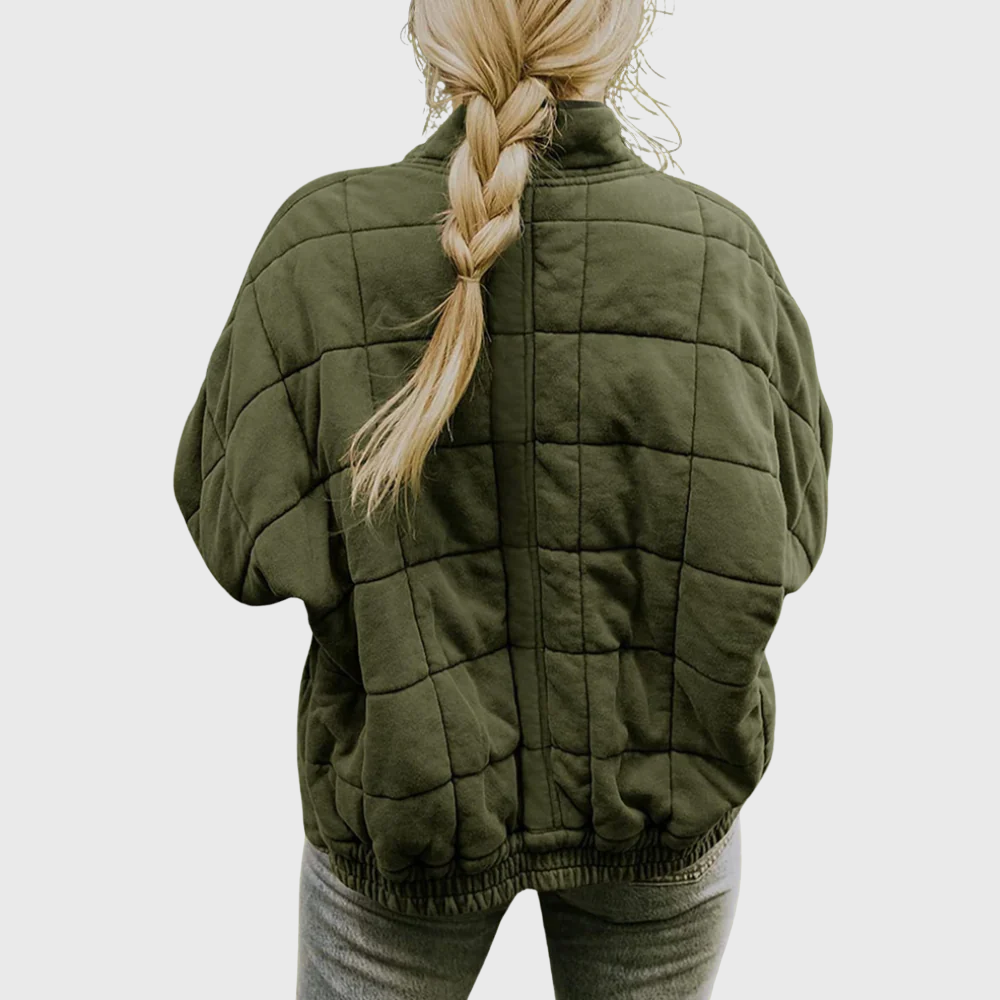 Josiane – Quiltet jakke i elegant oversized look