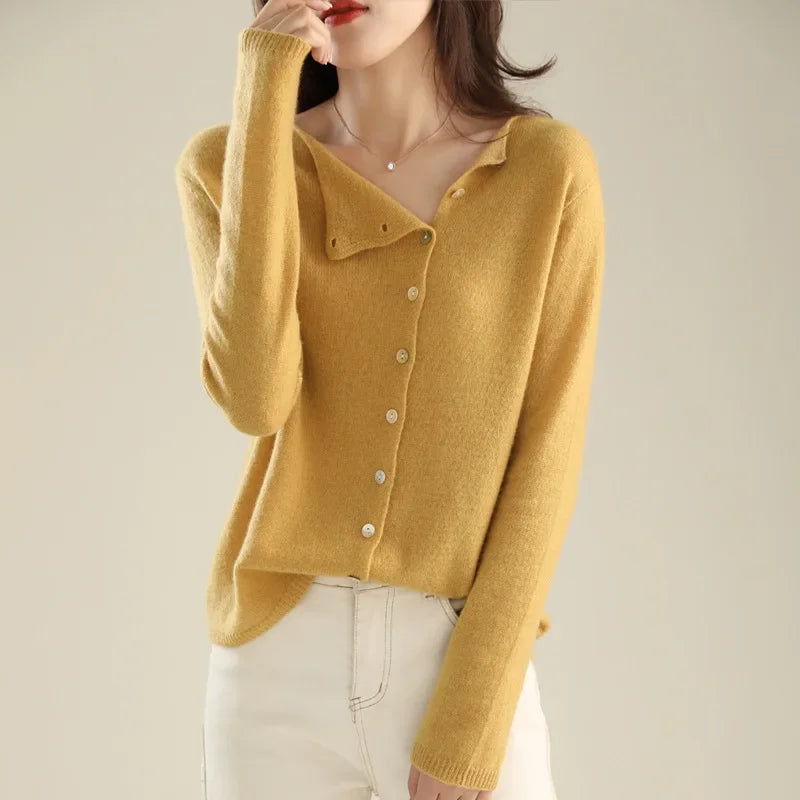 Mireille™ | Strikket cardigan med elegante knapper