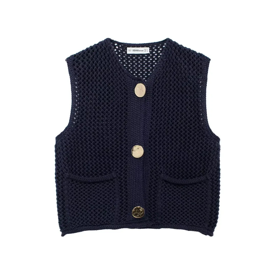 Vess Strikket Vest