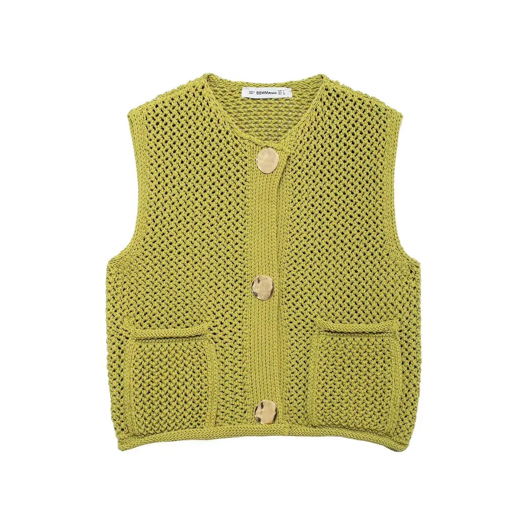 Vess Strikket Vest