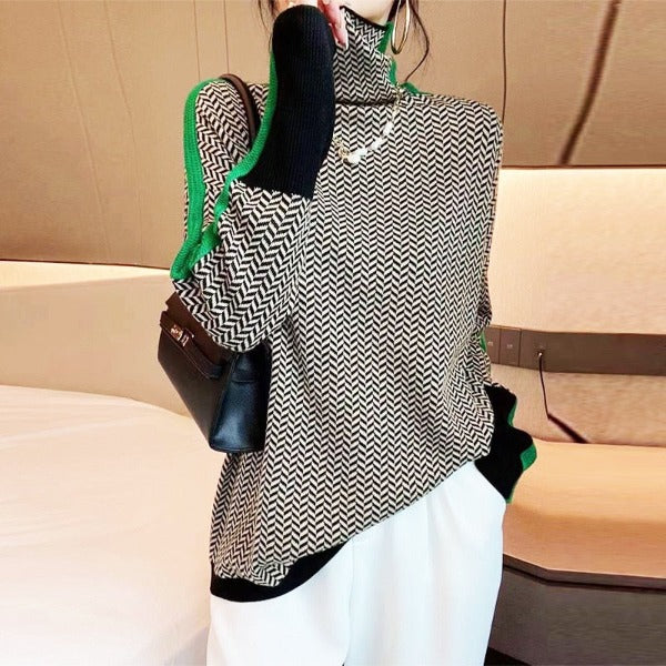 Emma | Stribet sweater
