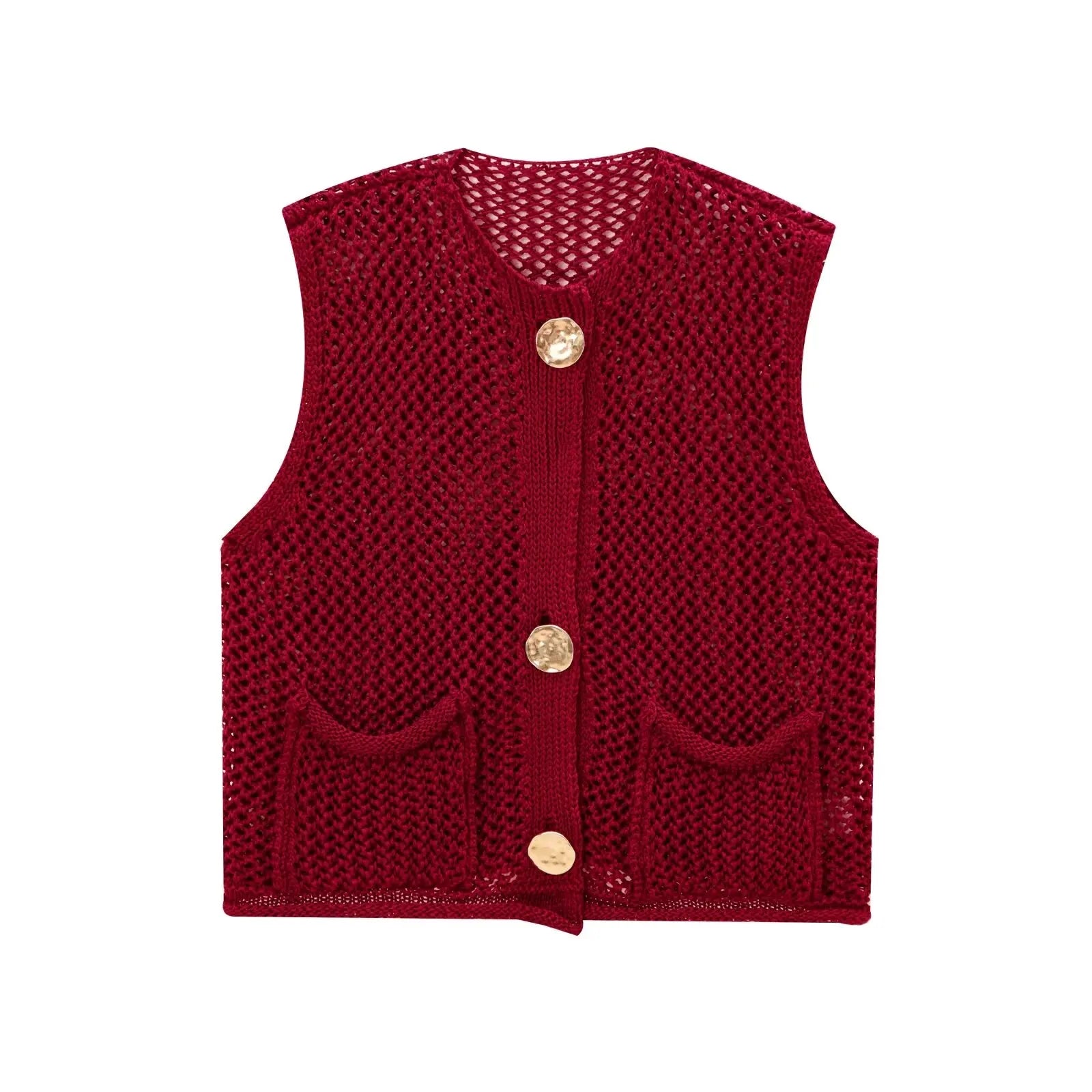 Vess Strikket Vest