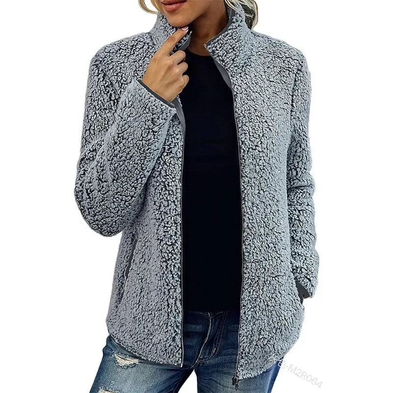 Tova™ | Elegant casual fleecejakke